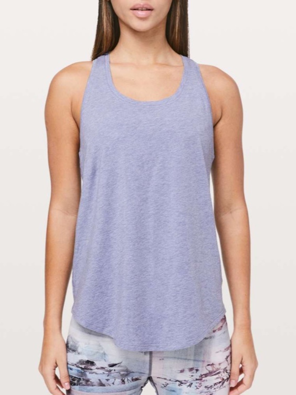 Lululemon Love Tank Pleated
Heathered Solar Purple